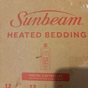 Sunbeam Heated Bedding with Digital Controller